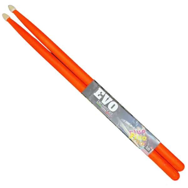 bacchette 5A in frassino arancio fluorescente